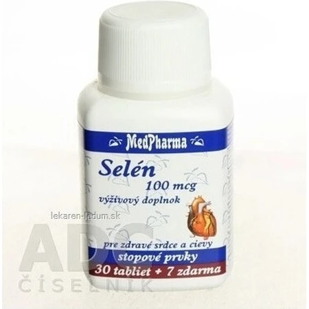 MedPharma SELEN 100 µg 1×37 tbl, Selen