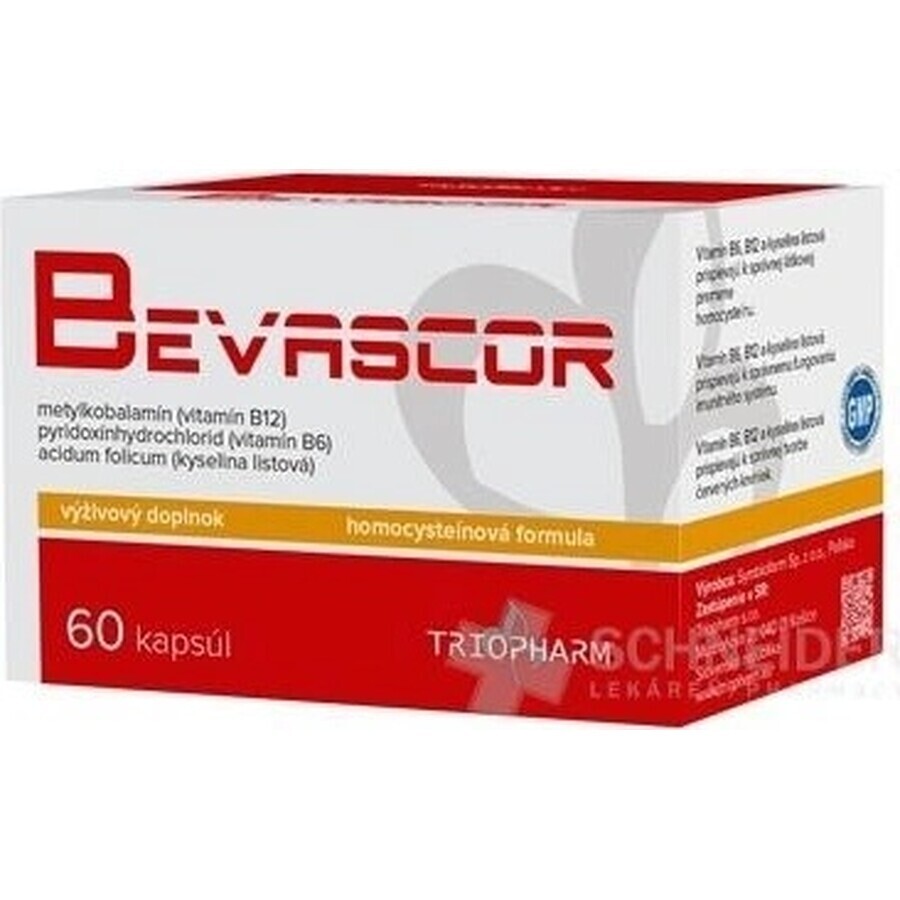 BEVASCOR 1×60 cps, supliment alimentar