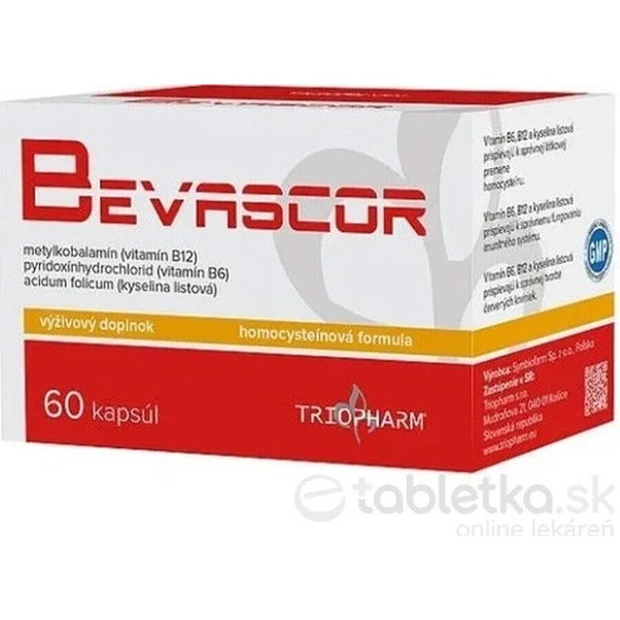 BEVASCOR 1×60 cps, supliment alimentar