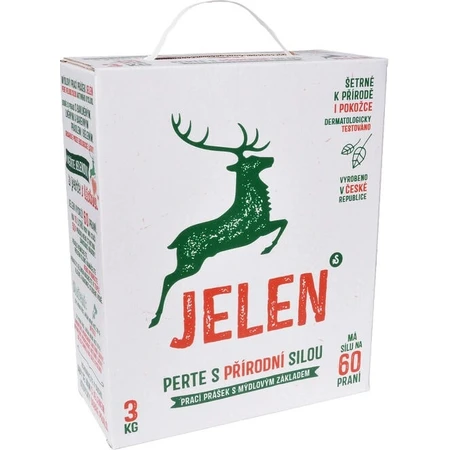 Deer soap powder 3 kg Universal Universal 60PD 1×3 kg, soap powder, Universal, 60PD