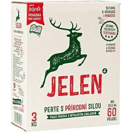 Deer soap powder 3 kg Universal Universal 60PD 1×3 kg, soap powder, Universal, 60PD