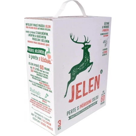 Deer soap powder 3 kg Universal Universal 60PD 1×3 kg, soap powder, Universal, 60PD