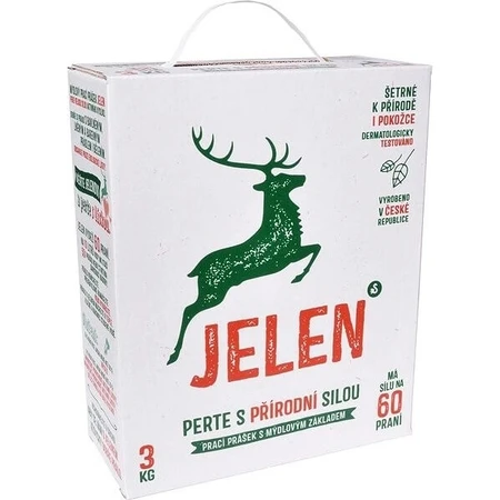 Deer soap powder 3 kg Universal Universal 60PD 1×3 kg, soap powder, Universal, 60PD