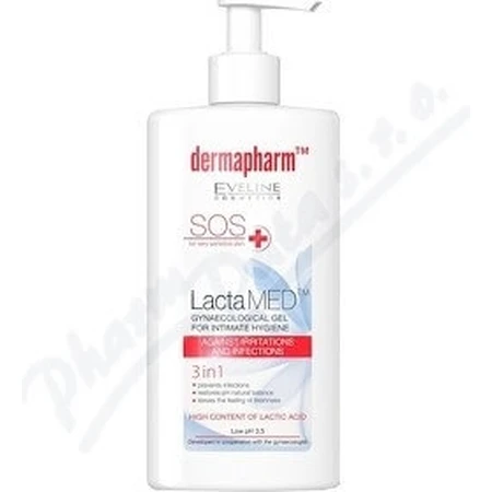 EVELINE LactaMED Ontstekingsremmende intieme gel 250ml 1×250 ml, intieme gel