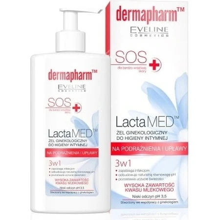 EVELINE LactaMED Ontstekingsremmende intieme gel 250ml 1×250 ml, intieme gel