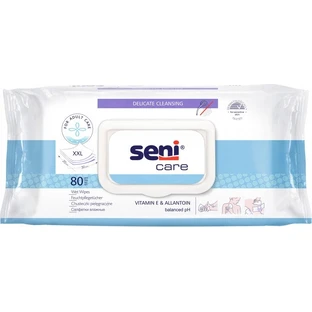 Seni Care Wet Wipes 1×80 uds, toallitas húmedas