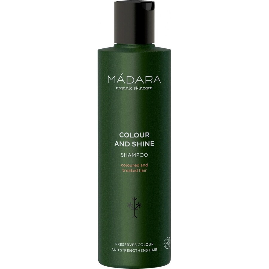MÁDARA Shampoo for dry and dyed hair 1×250 ml, Certified natural shampoo
