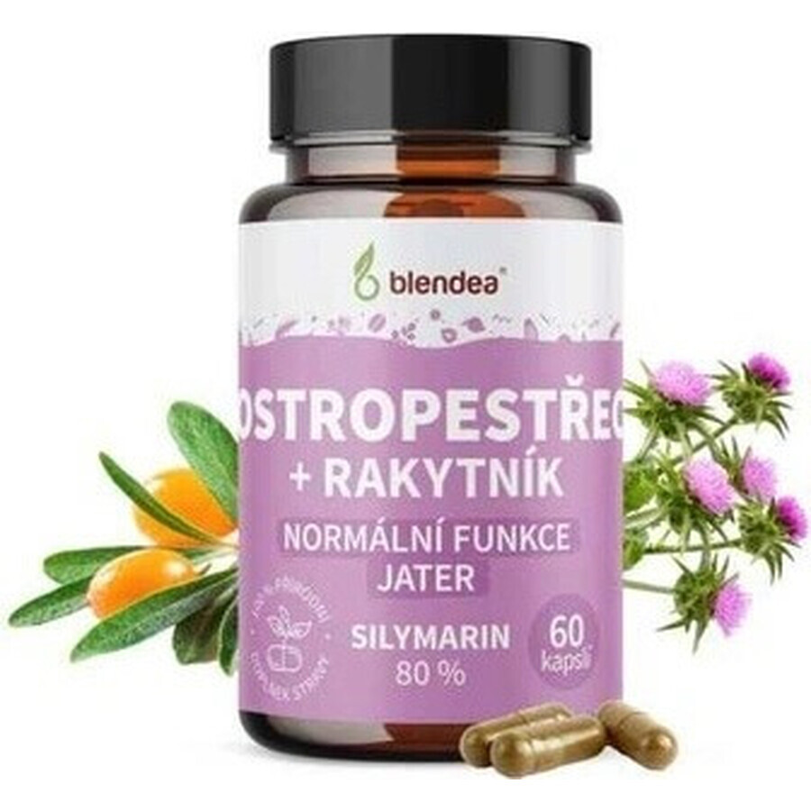 BLENDEA MARIAAN GENTLE+RACINUM RESETLIA 60CPS 1×60 cps, voedingssupplement