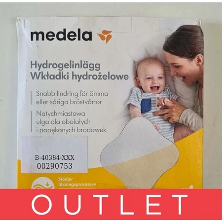 Medela Hydrogel-Binden - 4 Stück 1×4 Stück, Hydrogel-Binden