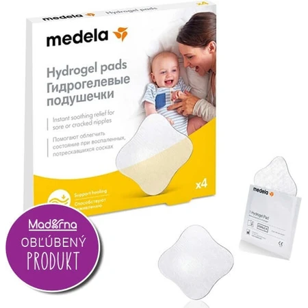 Medela Hydrogel-Binden - 4 Stück 1×4 Stück, Hydrogel-Binden