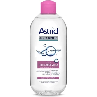 ASTRID AQUA BIOTIC 3-in-1 mizellares Wasser für trockene und empfindliche Haut 400 ml 1×400 ml 1×400 ml, mizellares Wasser