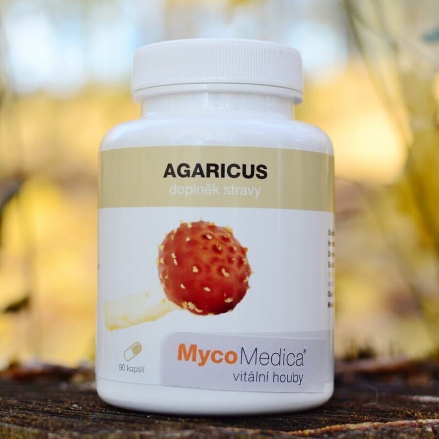 Mycomedica Agaricus 30% Vegan 500mg 90cps 1×90 cps