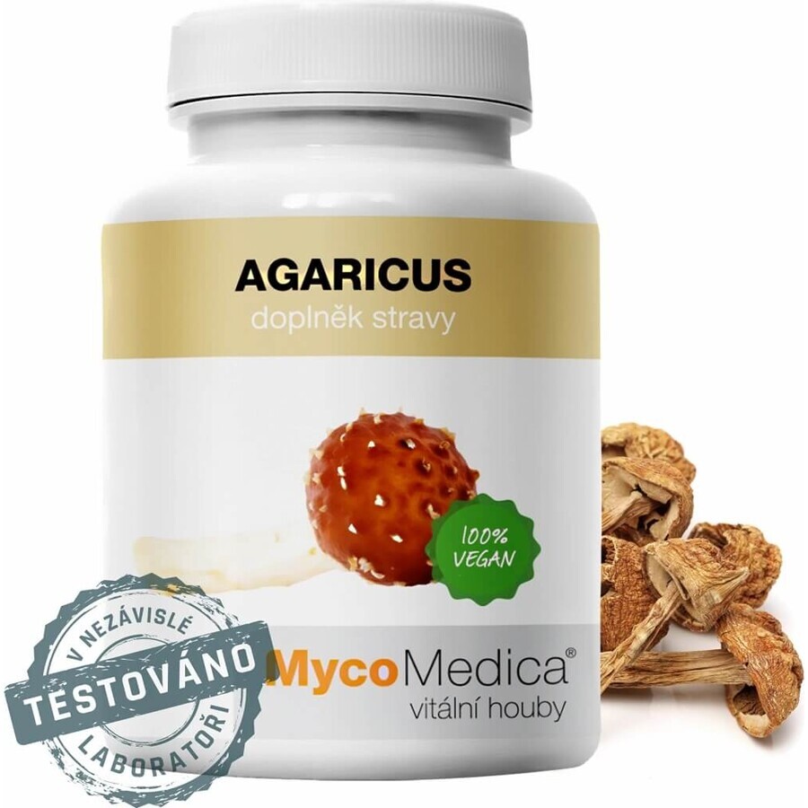 Mycomedica Agaricus 30% Vegan 500mg 90cps 1×90 cps