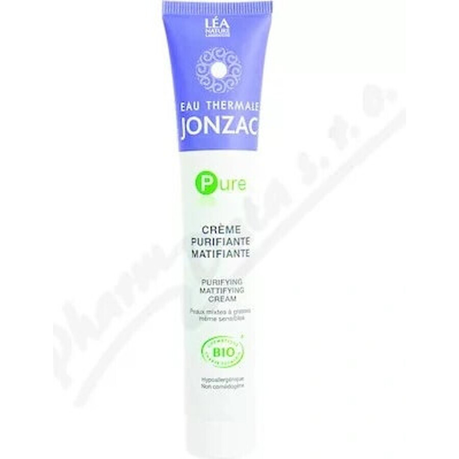 JONZAC Pure SOOTHING CLEANSING CREAM BIO für Mischhaut bis fettige Haut 1×50 ml