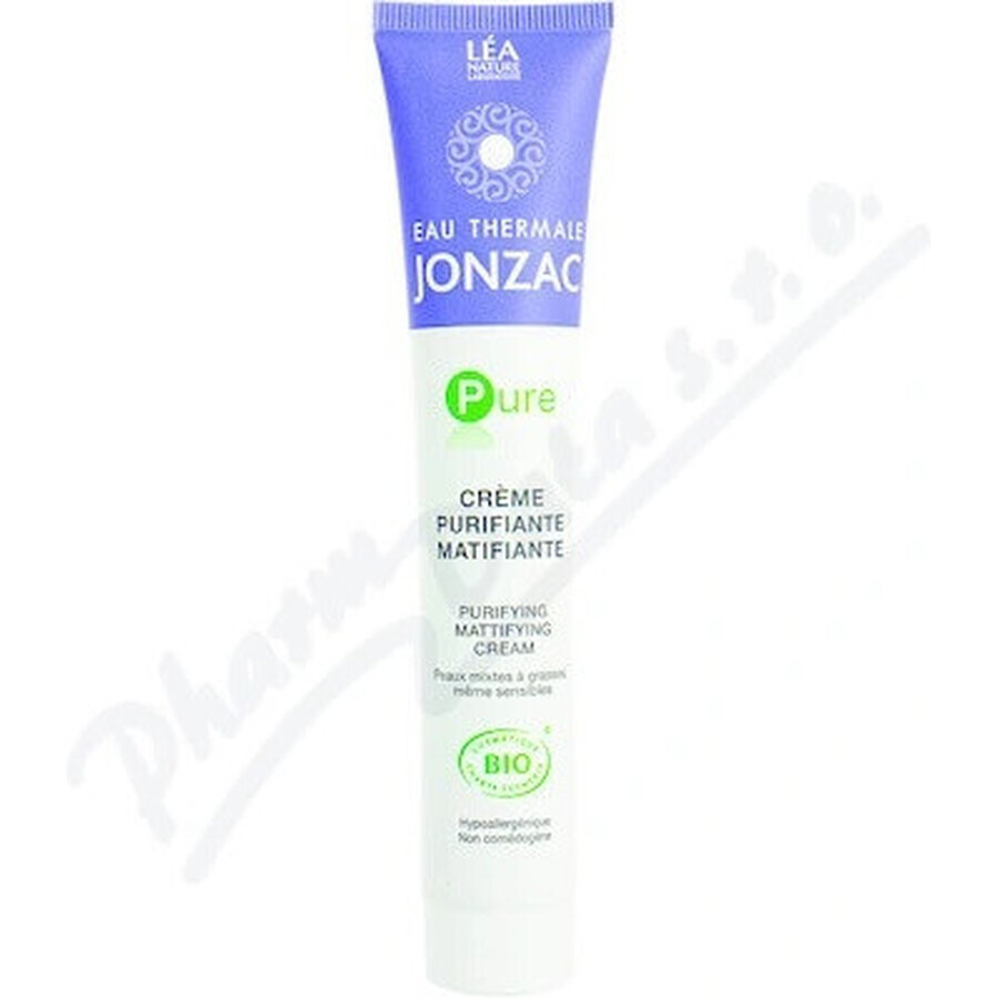 JONZAC Pure SOOTHING CLEANSING CREAM BIO für Mischhaut bis fettige Haut 1×50 ml