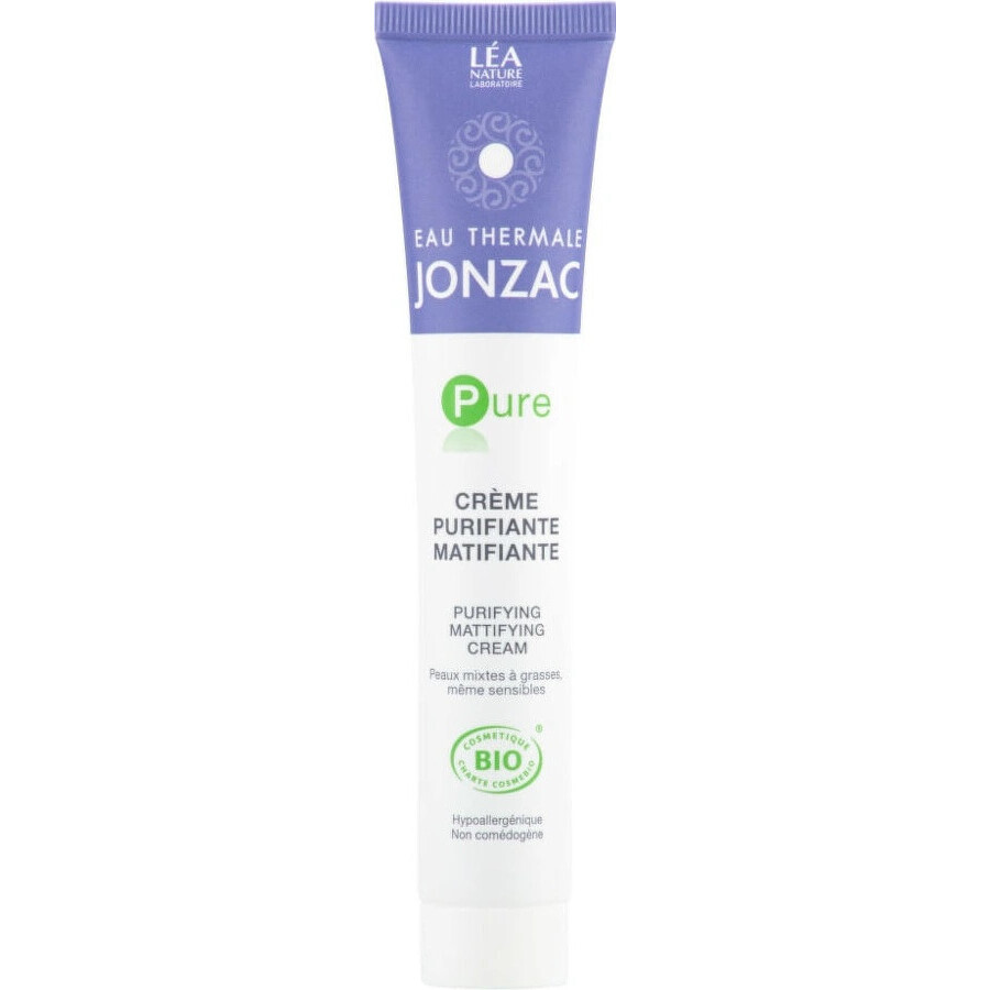 JONZAC Pure SOOTHING CLEANSING CREAM BIO für Mischhaut bis fettige Haut 1×50 ml