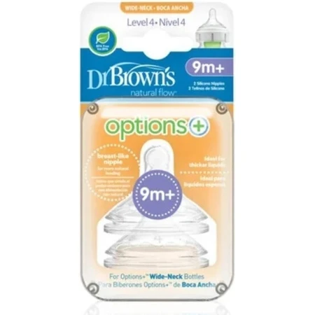 DR.BROWNS CUMLIKY OPTIONS+ NARROW LEVEL 4 1×2 pcs, pacifiers