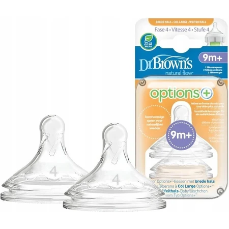 DR.BROWNS CUMLIKY OPTIONS+ NARROW LEVEL 4 1×2 pcs, pacifiers