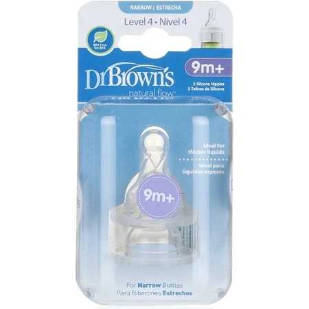 DR.BROWNS CUMLIKY OPTIONS+ NARROW LEVEL 4 1×2 pcs, pacifiers