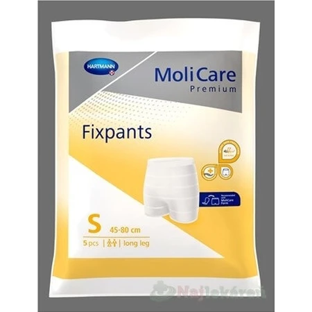 Hartmann MoliCare Premium Fixpants Long Leg S 1×5 pcs, Fixpants (45-80 cm)
