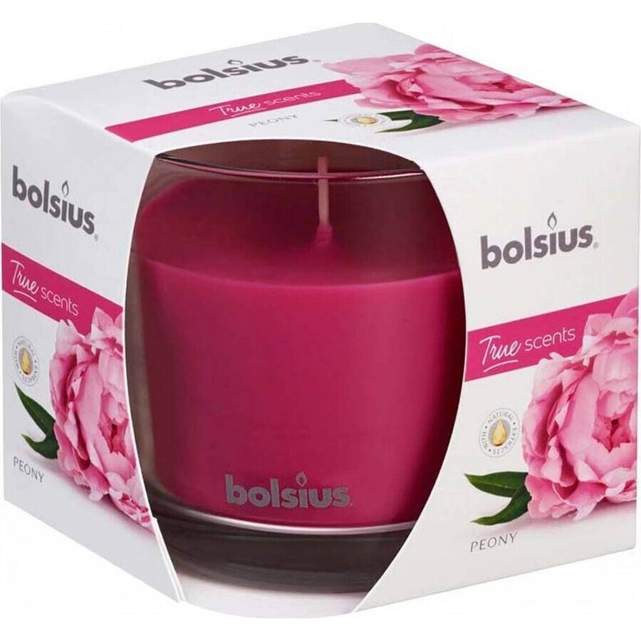 Buy Bolsius Aromatic 2.0 Glass bottle 95x95mm Peony, scented candle 1×1 pc, scented candle Bolsius Aromatic 2.0 Glass bottle 95x95mm Peony, scented candle 1×1 pc, scented candle