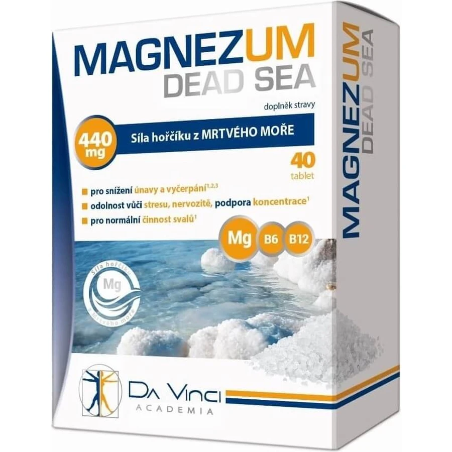 MAGNEZUM DEAD SEA - DA VINCI tbl 1x40 pcs