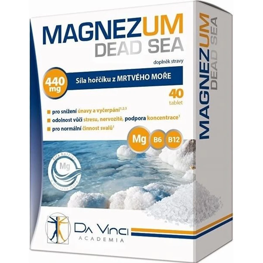 MAGNEZUM DEAD SEA - DA VINCI tbl 1x40 pcs