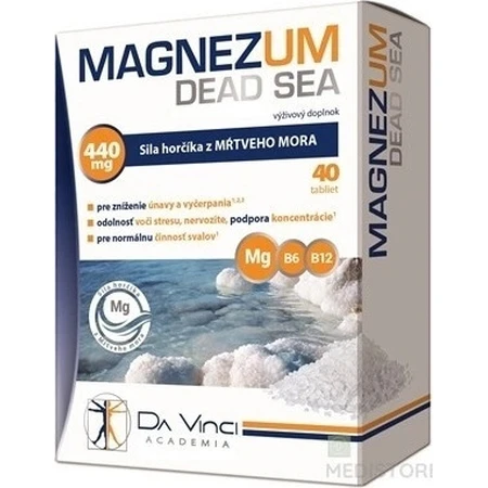 MAGNEZUM DEAD SEA - DA VINCI tbl 1x40 pcs