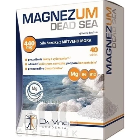 MAGNEZUM DEAD SEA - DA VINCI tbl 1x40 pcs