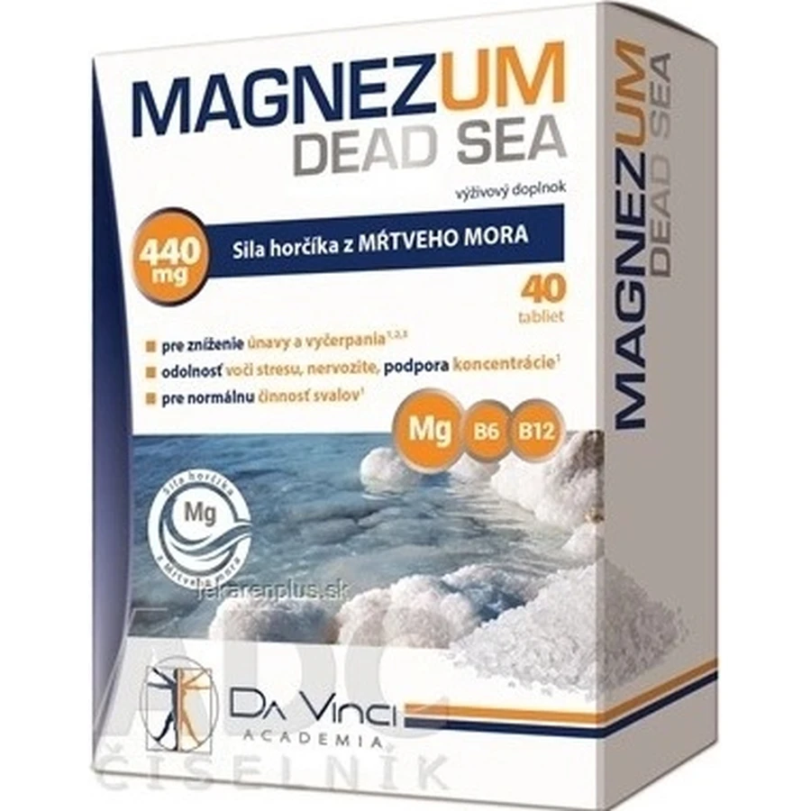 MAGNEZUM DEAD SEA - DA VINCI tbl 1x40 pcs