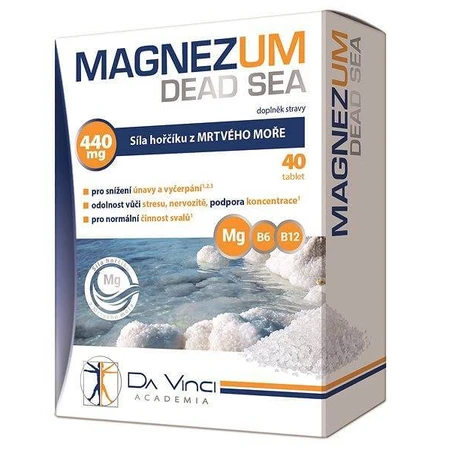 MAGNEZUM DEAD SEA - DA VINCI tbl 1x40 pcs