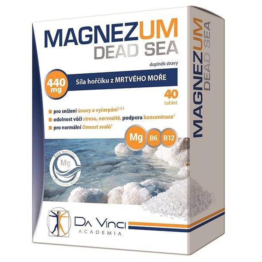 MAGNEZUM DEAD SEA - DA VINCI tbl 1x40 pcs