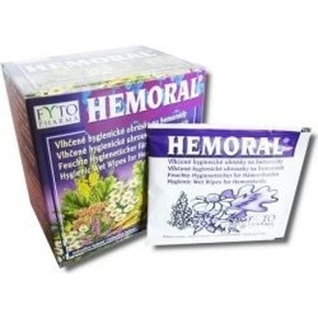 Wet wipes FYTO HEMORAL 1×20 pcs, wet wipes