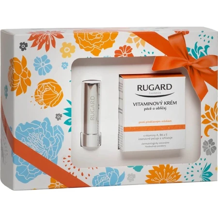 RUGARD Crème vitaminée 100 ml + baume à lèvres GRATUIT 1×1 pcs, set