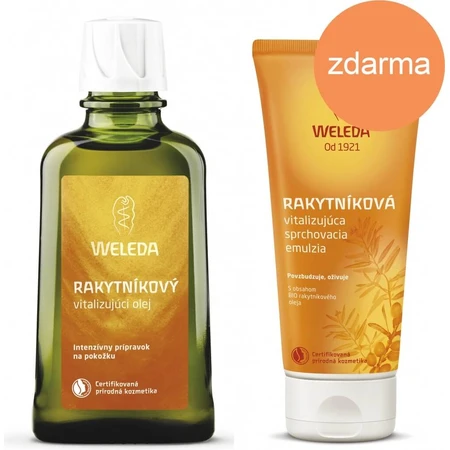 WELEDA Duindoorn Vitaliserende Olie 1×100 ml, olie