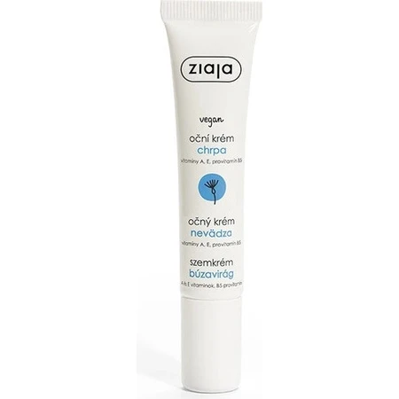 Ziaja korenbloem verhelderende crème voor onder de ogen en de oogleden 1×15 ml, oogcrème