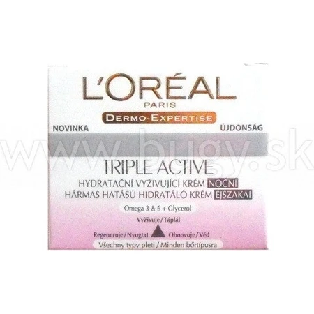 Loreal Paris moisturizing cream 1×50 ml, night cream