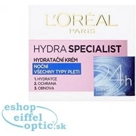 Loreal Paris moisturizing cream 1×50 ml, night cream
