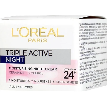 Loreal Paris moisturizing cream 1×50 ml, night cream