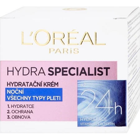 Loreal Paris moisturizing cream 1×50 ml, night cream