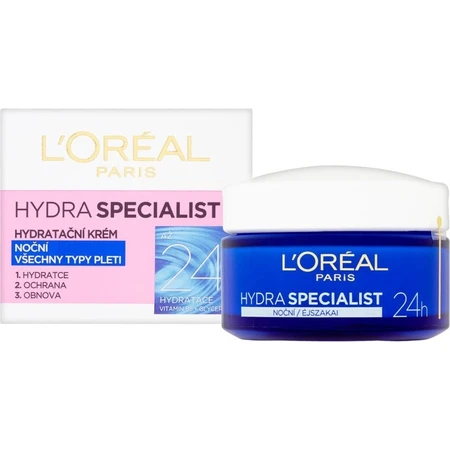 Loreal Paris moisturizing cream 1×50 ml, night cream