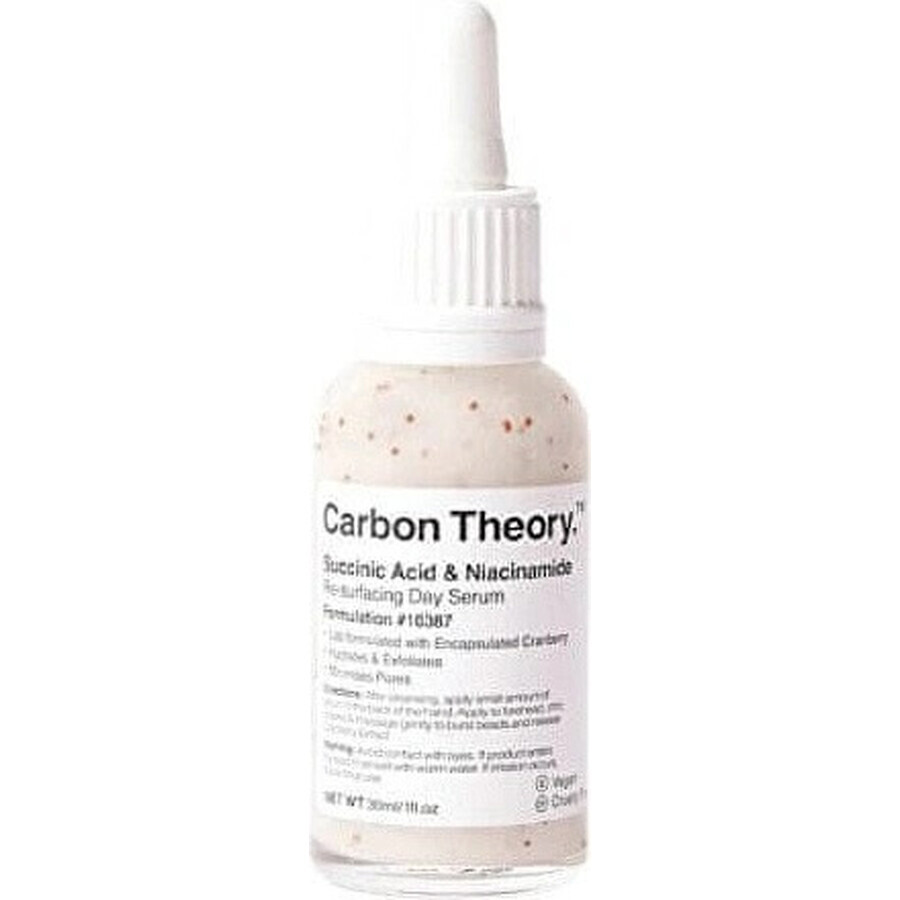 Teoria del carbonio, siero di giorno succinico 30 ml, siero