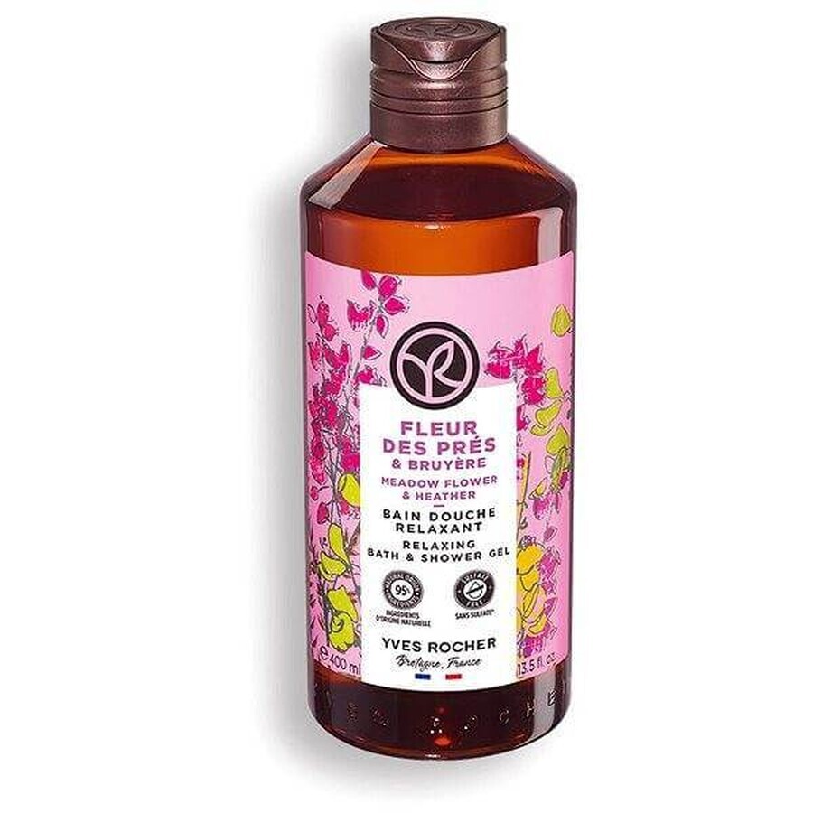 Yves Rocher Refill SG Argan and Organic Moroccan Rose 1×600 ml, replacement refill