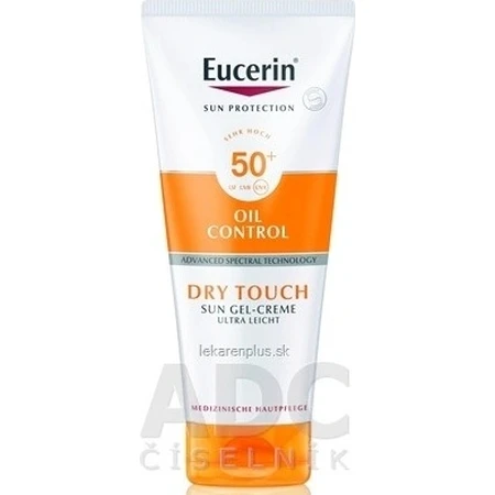 Eucerin SUN OIL CONTROL DRY TOUCH SPF 50+ 1×200 ml 1×200 ml Sonnenschutz-Gel-Creme
