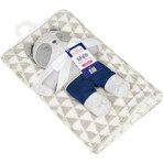 BABYMATEX Pătură cu jucărie Panda gri 75 x 100 cm 1×1 buc, pentru copii BABYMATEX Pătură cu jucărie Panda gri 75 x 100 cm 1×1 buc, pentru copii