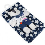 BABYMATEX Pătură cu jucărie Panda gri 75 x 100 cm 1×1 buc, pentru copii BABYMATEX Pătură cu jucărie Panda gri 75 x 100 cm 1×1 buc, pentru copii