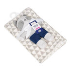 BABYMATEX Pătură cu jucărie Panda gri 75 x 100 cm 1×1 buc, pentru copii BABYMATEX Pătură cu jucărie Panda gri 75 x 100 cm 1×1 buc, pentru copii
