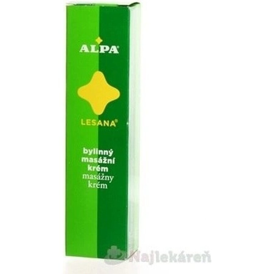 ALPA CREMA LESANA 1×40 g, massaggio alle erbe