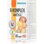 EDENPharma B-COMPLEX forte plus 1×40 tbl, 30+10 vrij EDENPharma B-COMPLEX forte plus 1×40 tbl, 30+10 vrij