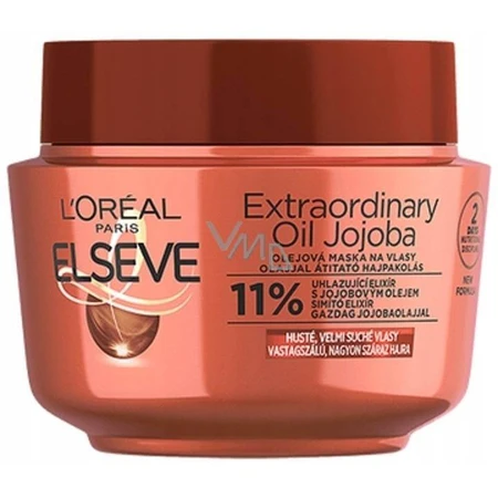 L'Oréal Paris Elseve Außergewöhnliche Ölmaske, 300 ml 1×300 ml Maske